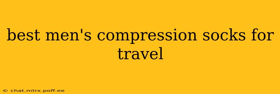 best men's compression socks for travel