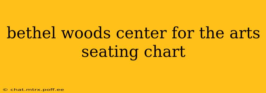 bethel woods center for the arts seating chart