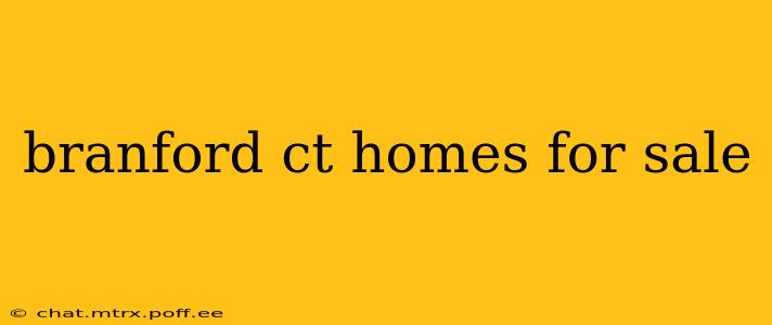 branford ct homes for sale