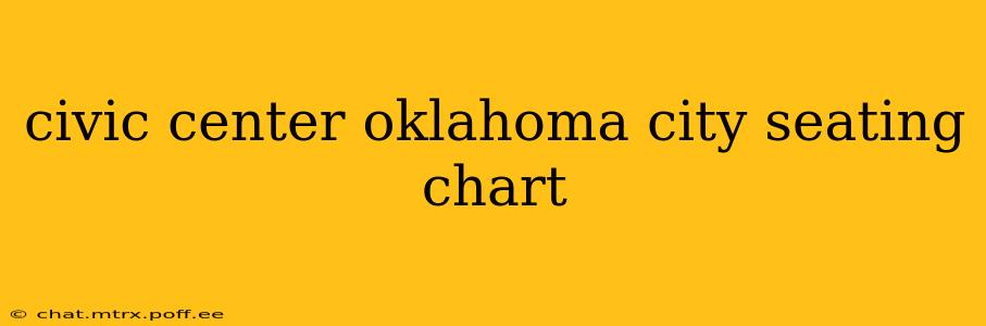 civic center oklahoma city seating chart