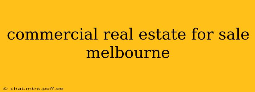 commercial real estate for sale melbourne
