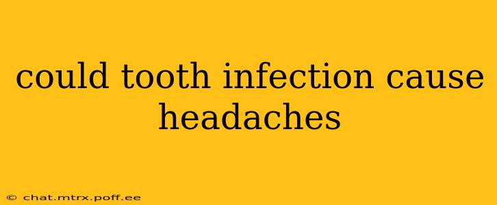 could tooth infection cause headaches