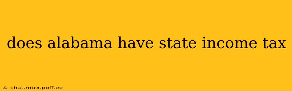 does alabama have state income tax