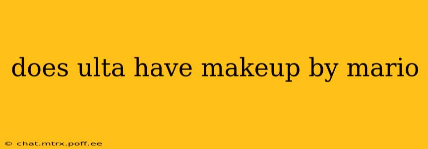 does ulta have makeup by mario