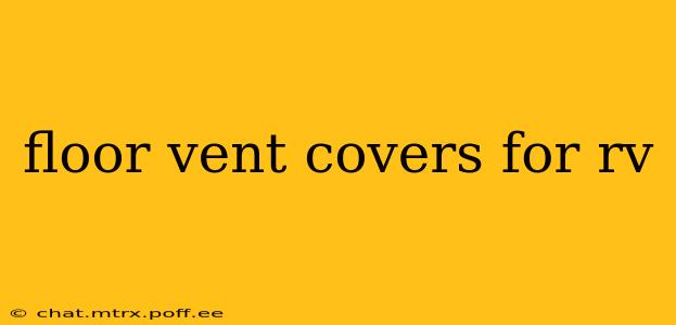 floor vent covers for rv