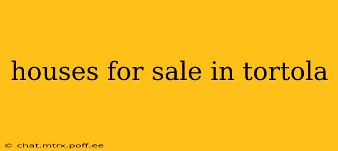 houses for sale in tortola