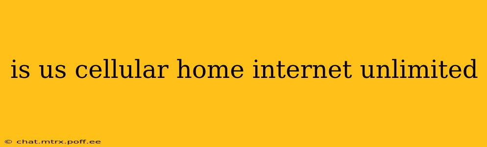 is us cellular home internet unlimited
