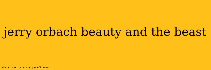 jerry orbach beauty and the beast