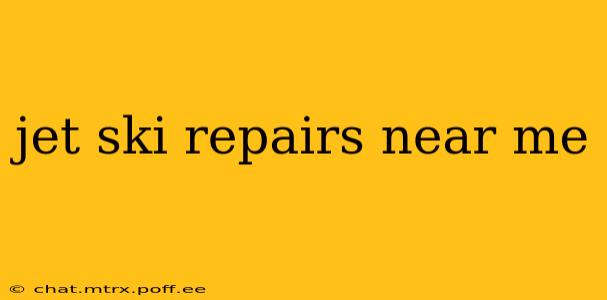 jet ski repairs near me