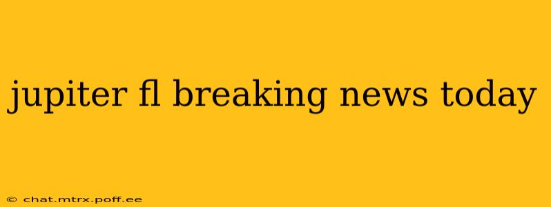 jupiter fl breaking news today