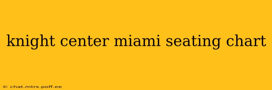 knight center miami seating chart