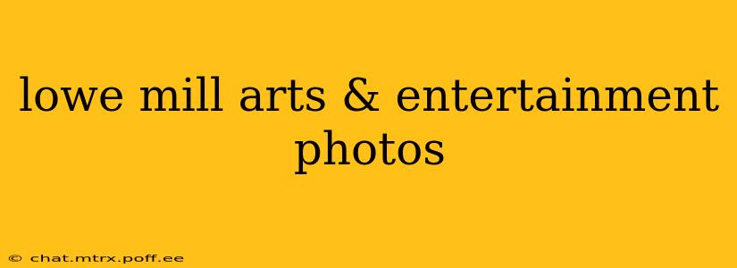 lowe mill arts & entertainment photos