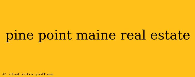 pine point maine real estate