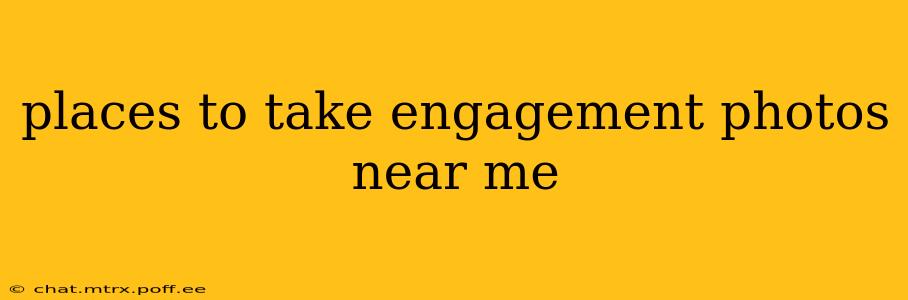 places to take engagement photos near me