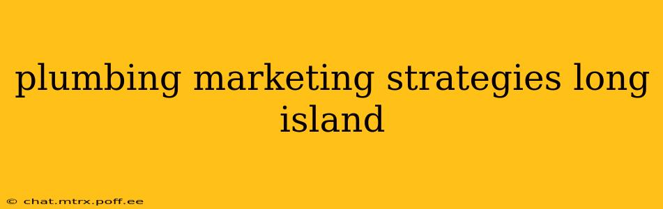 plumbing marketing strategies long island