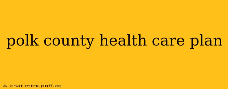 polk county health care plan