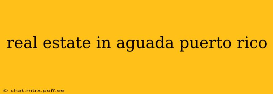 real estate in aguada puerto rico