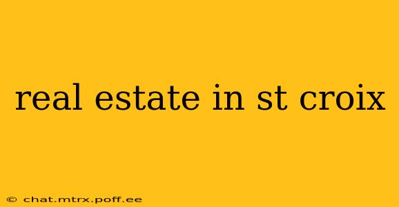 real estate in st croix