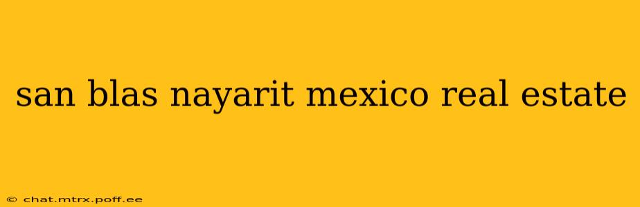 san blas nayarit mexico real estate