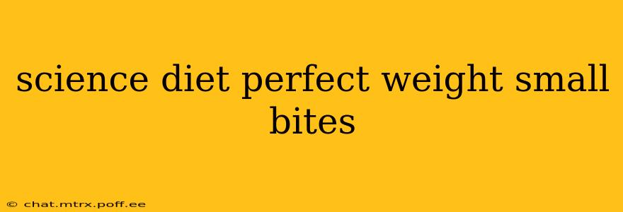 science diet perfect weight small bites