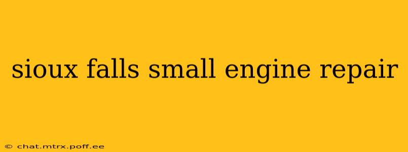 sioux falls small engine repair