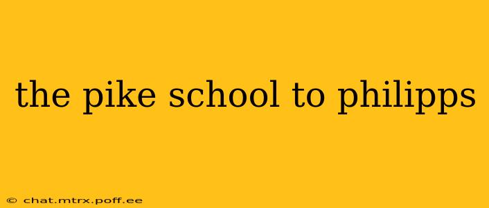 the pike school to philipps