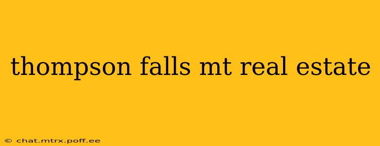 thompson falls mt real estate